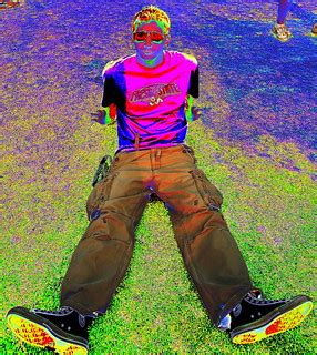 Cool Dude | A cool dude laying on the lawn. | Visual Artist Frank Bonilla | Flickr