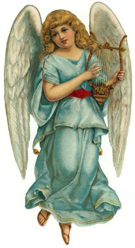 Free Vintage Christmas Angels Clip Art - HubPages