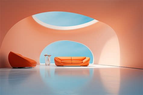 Premium Photo | Modern cozy living room interior