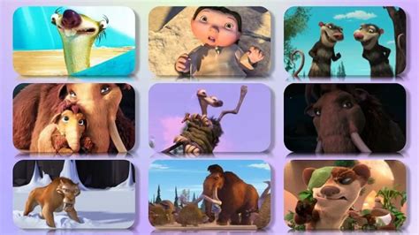 Most Famous Ice Age Characters