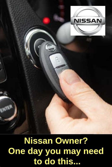 Key ID Incorrect on your Nissan? Car won't start? How To Fix this | Nissan, Car key programming ...