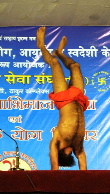 In PHOTOS: Baba Ramdev teaches yoga in Mumbai - Rediff.com News