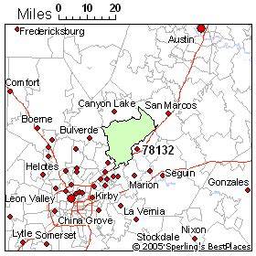 Zip 78132 (New Braunfels, TX) Rankings