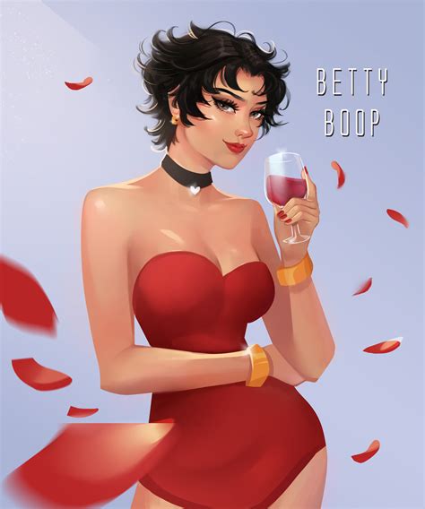 ArtStation - BETTY BOOP IN MY ARTSTYLE