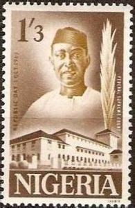 Stamp: President Nnamdi Azikiwe (1904-1996), Federal Supreme Court ...