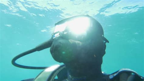 Slow Motion of Scuba Diver Stock Footage Video (100% Royalty-free) 10680131 | Shutterstock