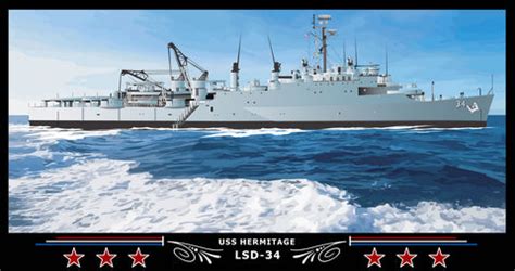 USS Hermitage LSD 34 – Navy Emporium