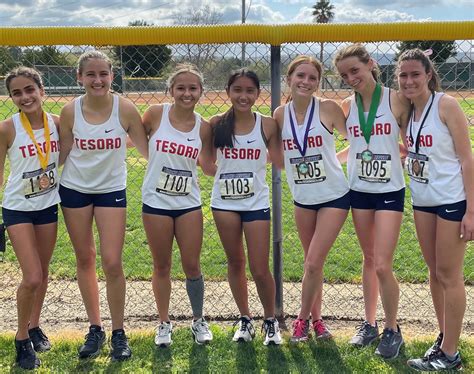 Tesoro girls cross country team takes first at Sea View League Finals ...