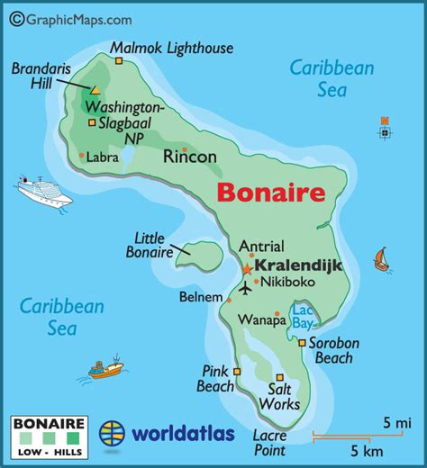 carte de bonaire Archives - Voyages - Cartes