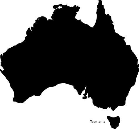 SVG > geography australia map - Free SVG Image & Icon. | SVG Silh