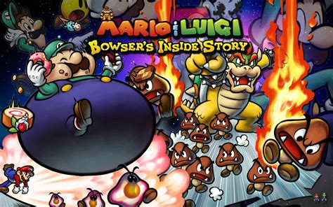 Mario and Luigi Bowser's inside story - Super Mario Bros. Wallpaper (32446427) - Fanpop