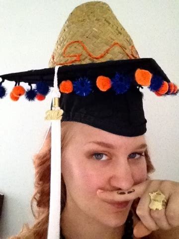 DIY Graduation Sombrero Cap! I love it! | Graduation cap designs ...