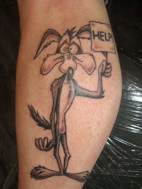 Wile E Coyote Tattoo Meaning