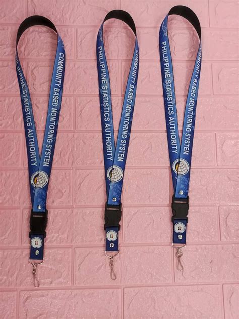 Customized PSA-CBMS(royal blue) Id lace Lanyard Id sling | Lazada PH