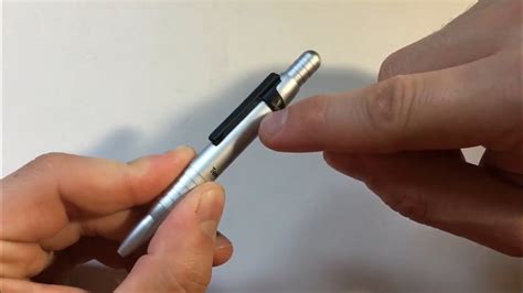 Fisher Telescoping Space Pen with 400 Series Clip Mod - YouTube