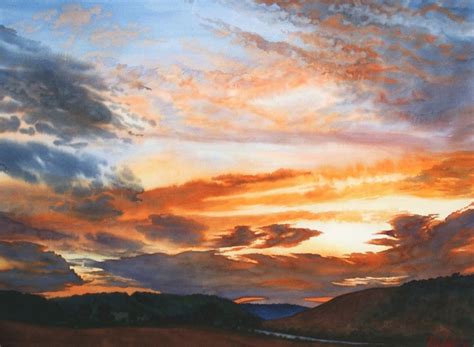 Watercolor Clouds and Skies: Plein Air Techniques | Artists Network