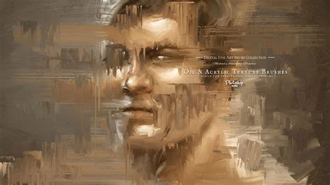 Concept Art and Photoshop Brushes - Photoshop Abstract Portrait Painting / Character Concept ...