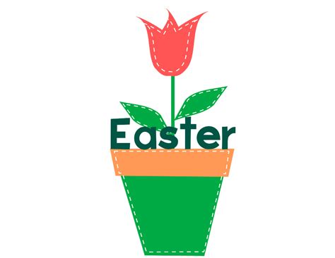 Easter Tulip Clip Art at Clker.com - vector clip art online, royalty free & public domain