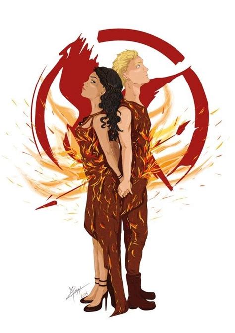 Hunger Games Fan Art / Catching Fire / Katniss / Peeta | Hunger games, Hunger games fandom ...