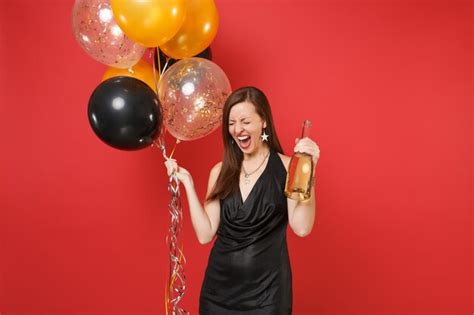 Woman With Champagne Balloons Images - Free Download on Freepik