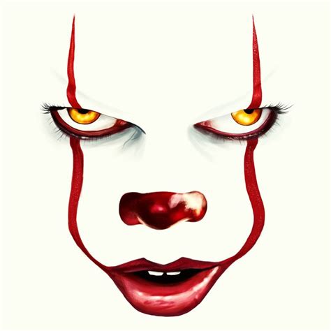 Pennywise Drawing | It Clown Drawing | It Chapter Two | Color Changing ...