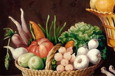 Sin título (Canasta con verduras) Cuadro de comedor | Salas de Arte Virreinal y Siglo XIX ...