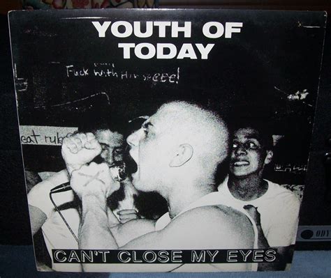 Youth Of Today ‎– Can't Close My Eyes 12". Caroline Records (1988) | Youth of today, Close my ...