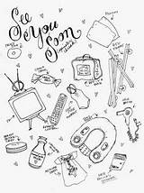 Adults Can Color Too sketch template