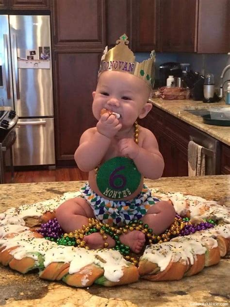 Cutest King Cake Baby! - Geaux Ask Alice!
