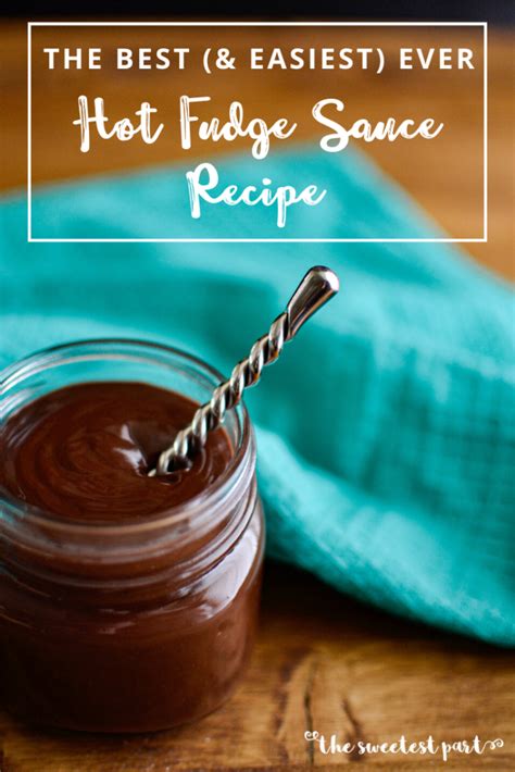 The Best (& Easiest) Hot Fudge Sauce Recipe | Recipe | Hot fudge, Chocolate fudge sauce ...