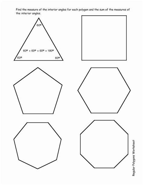 15.2 Angles In Inscribed Polygons Answer Key : Geometry Worksheets | Similarity Worksheets ...