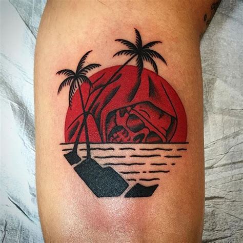 Tattoo uploaded by Robert Davies • Death In Paradise Tattoo by Frankie Caraccioli # ...