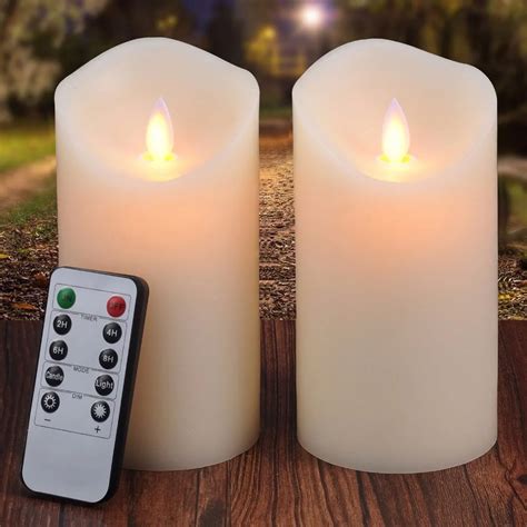 Aliexpress.com : Buy 2 Pieces 3.25"x6" LED Flameless Candles with ...