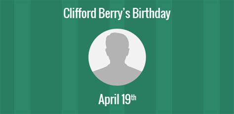 Birthday of Clifford Berry: Creator of Atanasoff–Berry computer