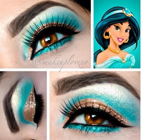 Call me princess Jasmine | Disney eye makeup, Jasmine makeup, Disney ...