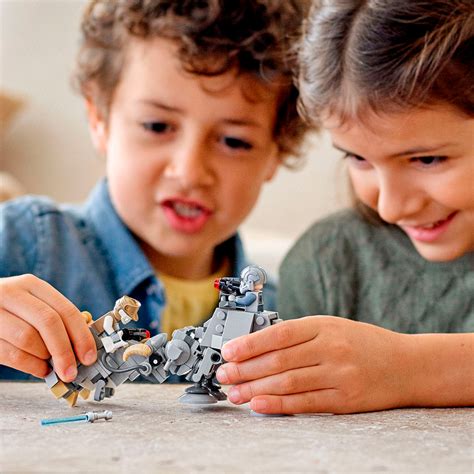 Best Buy: LEGO Star Wars AT-AT vs. Tauntaun Microfighters 75298 Toy Building Kit (205 Pieces ...