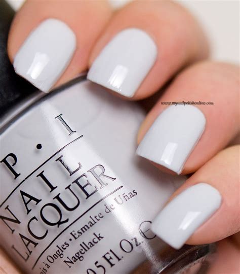 OPI - I Cannoli Wear OPI - My Nail Polish Online | Opi gel nails, Light gray nails, Grey nail polish