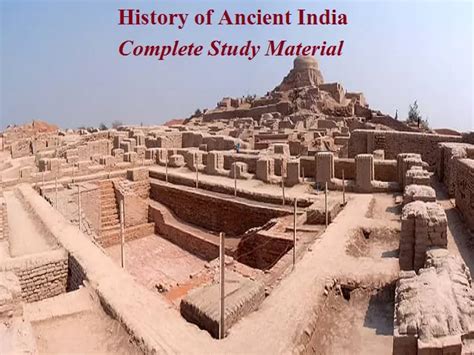 'History of Ancient India': Comprehensive Study Material