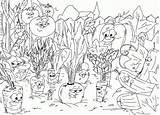 Desenho de Legumes Na horta Para Colorir  Tudodesenhos sketch template