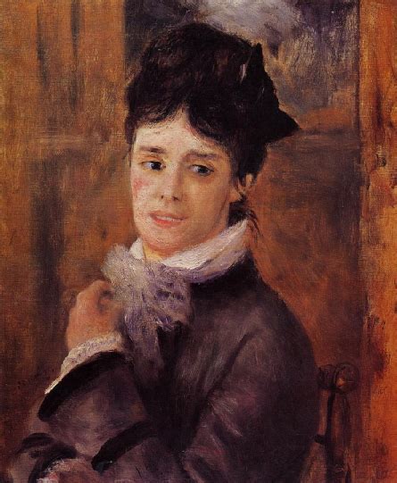 Portrait of Madame Claude Monet (1847-79) 1872 (oil on canvas) Pierre Auguste Renoir. Musee ...