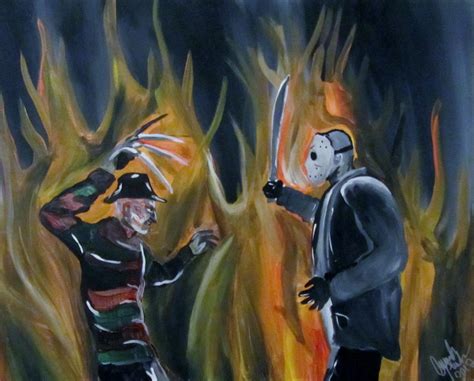 Freddy VS Jason by AmandaPainter87 on DeviantArt