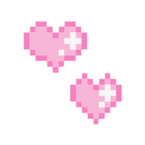 Pixel art Image GIF Cuteness - pastel pink heart tumblr png download ...