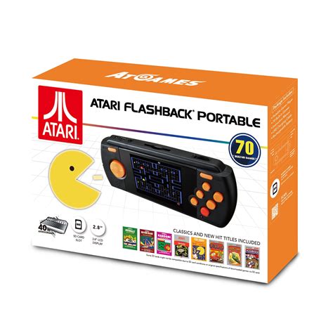 Atari Flashback Portable Game Player - Hand Held Game Console - Walmart.com - Walmart.com