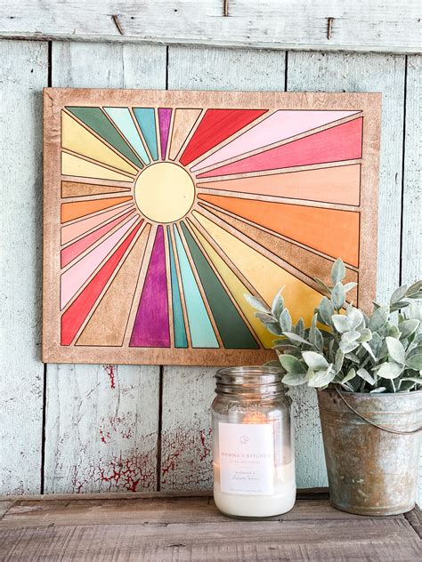 Diy Wood Wall Art Kit - Homedesc