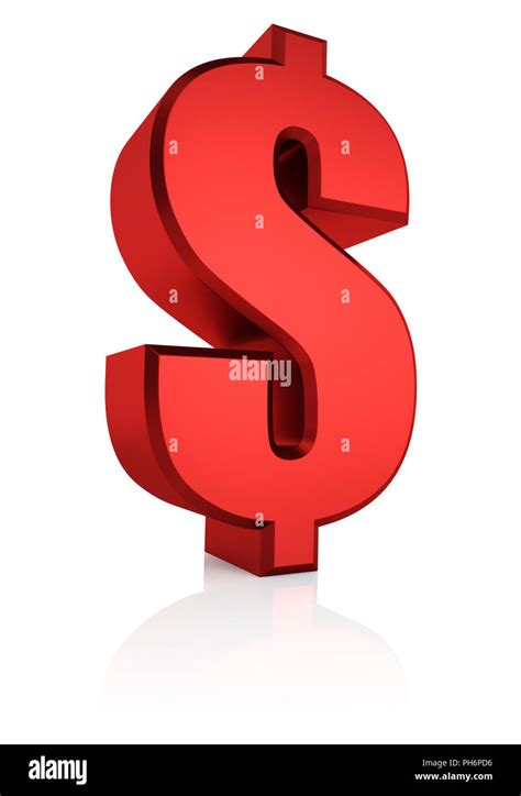 3d dollar sign hi-res stock photography and images - Alamy
