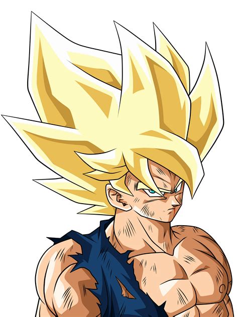 Goku (Namek Saga) SSJ | 1 by SSJROSE890 on DeviantArt