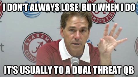 Popular Alabama football memes from recent years