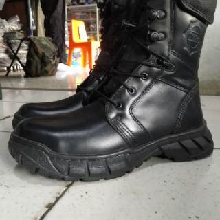 SEPATU PDL JATAH POLRI / SEPATU SABHARA | Shopee Indonesia