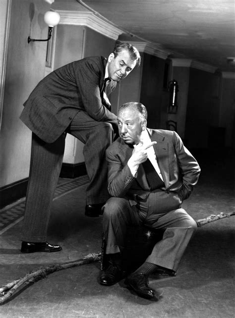 James Stewart Photo: Jimmy Stewart & Alfred Hitchcock | Alfred hitchcock movies, Alfred ...