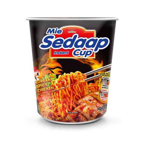 Mi Sedaap Cup Goreng Korean Spicy (Halal) | Shopee Singapore